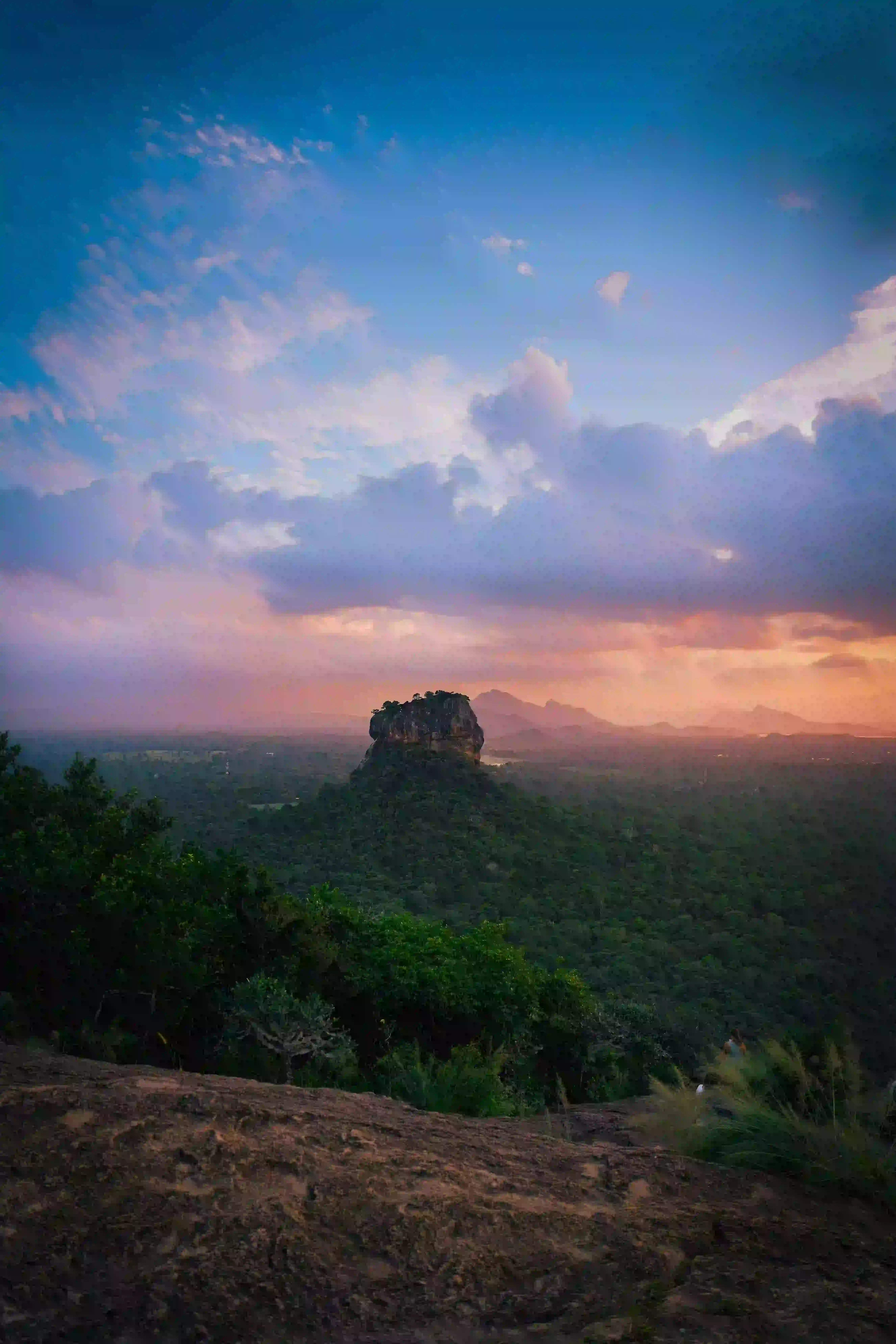 Little Adam Peak Hike in Sigiriya